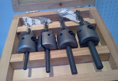 Карбид TCT частей 4PCS ручного резца TC-004V наклонил буровые наконечники зенковки для деревянный сверлить