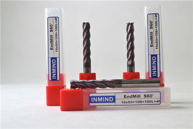 Торцевая фреза филируя резца высокой точности endmill 4 каннелюр плоская квадратная