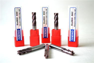 Торцевая фреза филируя резца высокой точности endmill 4 каннелюр плоская квадратная